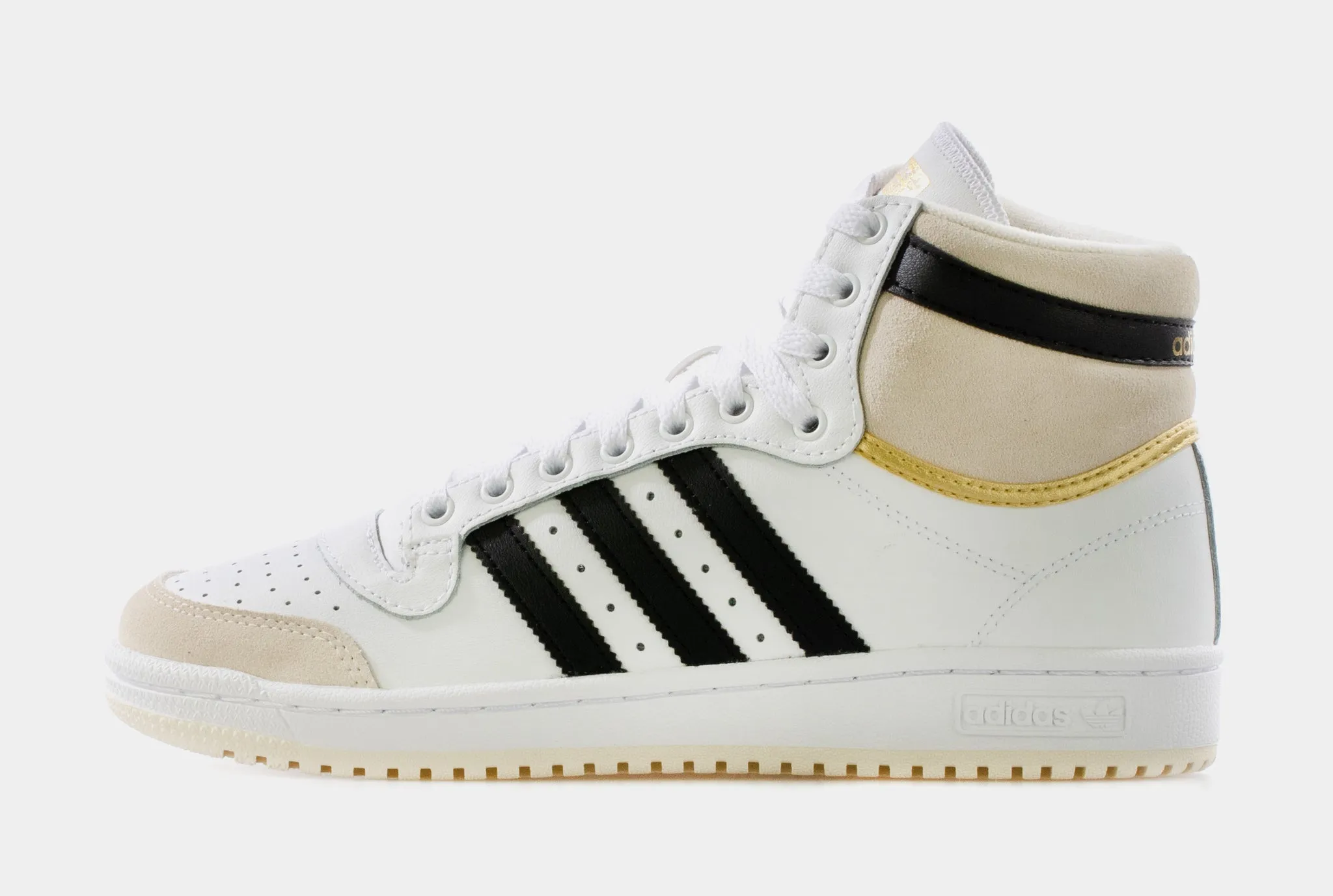 Adidas Men's Top Ten RB Hi Shoes - White / Black / Gold