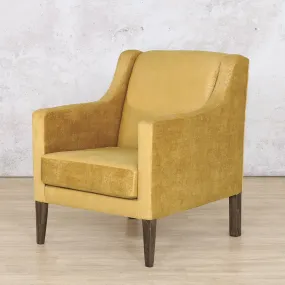 Julia Yellow Occasional Chair - Gold Dust