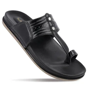 Men's Kolhapuri Chappal - WE1351 Black