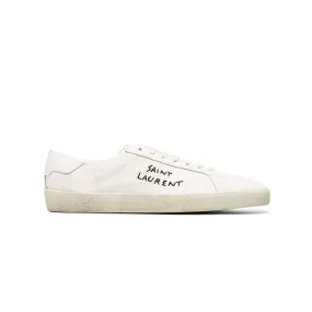 Saint Laurent Classic Embroidered Sneakers